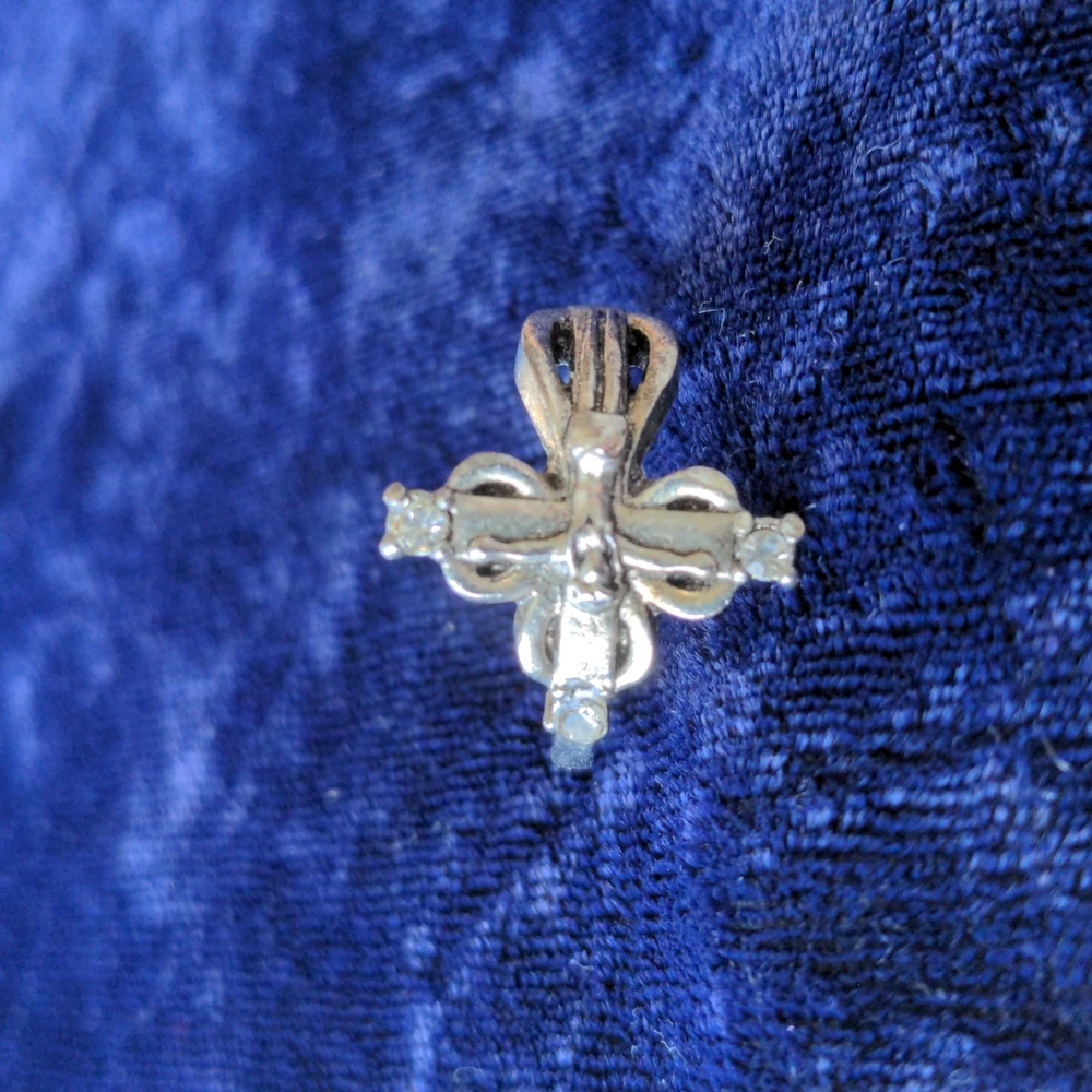 FREE New size 8 Cross ring, Christian Catholic Cross, Freebie